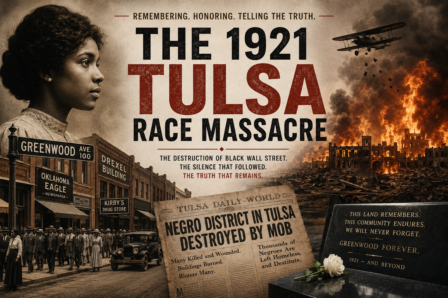 The 1921 Tulsa Race Massacre: America’s Buried History